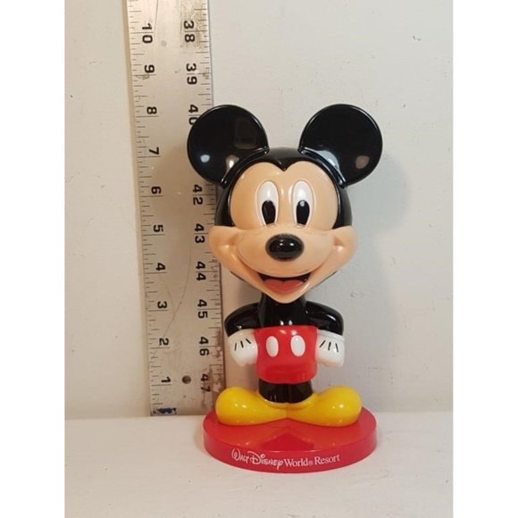 🍁2/$30🍁Mickey Mouse Bobblehead Disney World 2002 Kellogg's Keebler Promo 8.5" - Picture 8 of 8